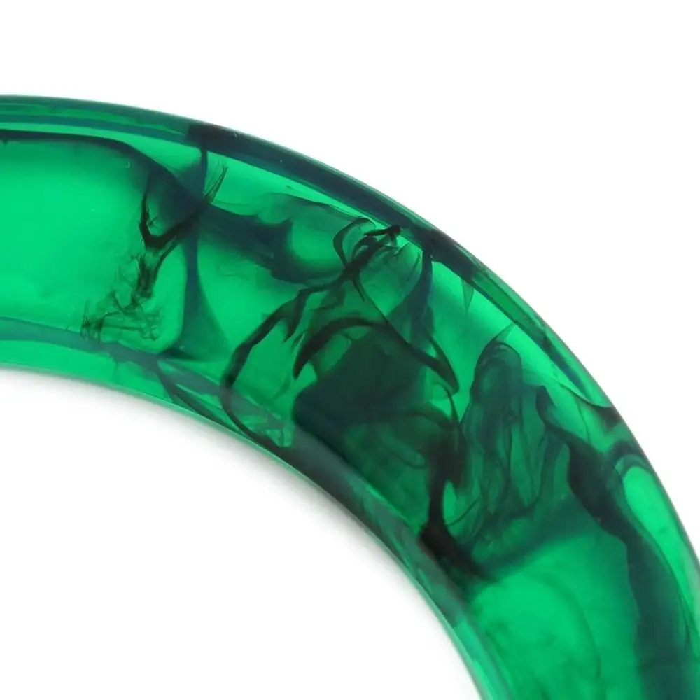 

Fashion Resin Women's Bag Handle Amber U-Shaped Handbag Handles with Square Buckle Acrylic Tote Grip Purse Frame