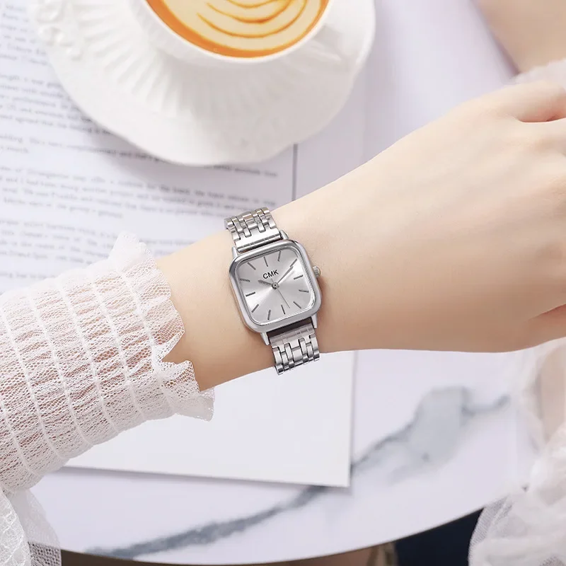 Watch Fashion Ladies Steel Chain Noble Quartz Watch Birthday Gift Business Wristwatch Watches for Women Relogio Feminino Relojes