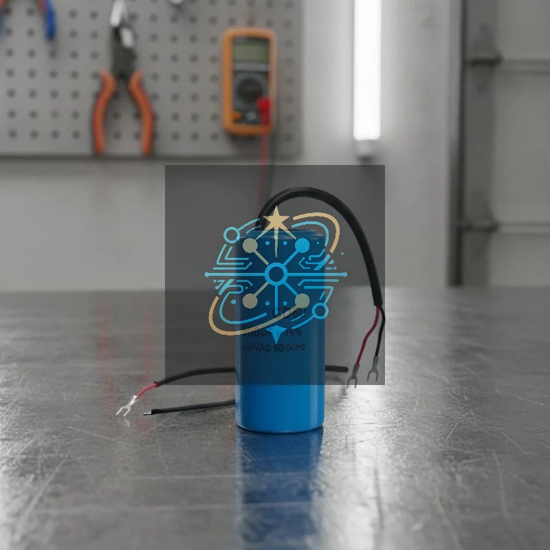 CD60 Run Capacitor 200uF 250V AC 50/60Hz Wired High Performance for Air Compressor Motor Maintenance