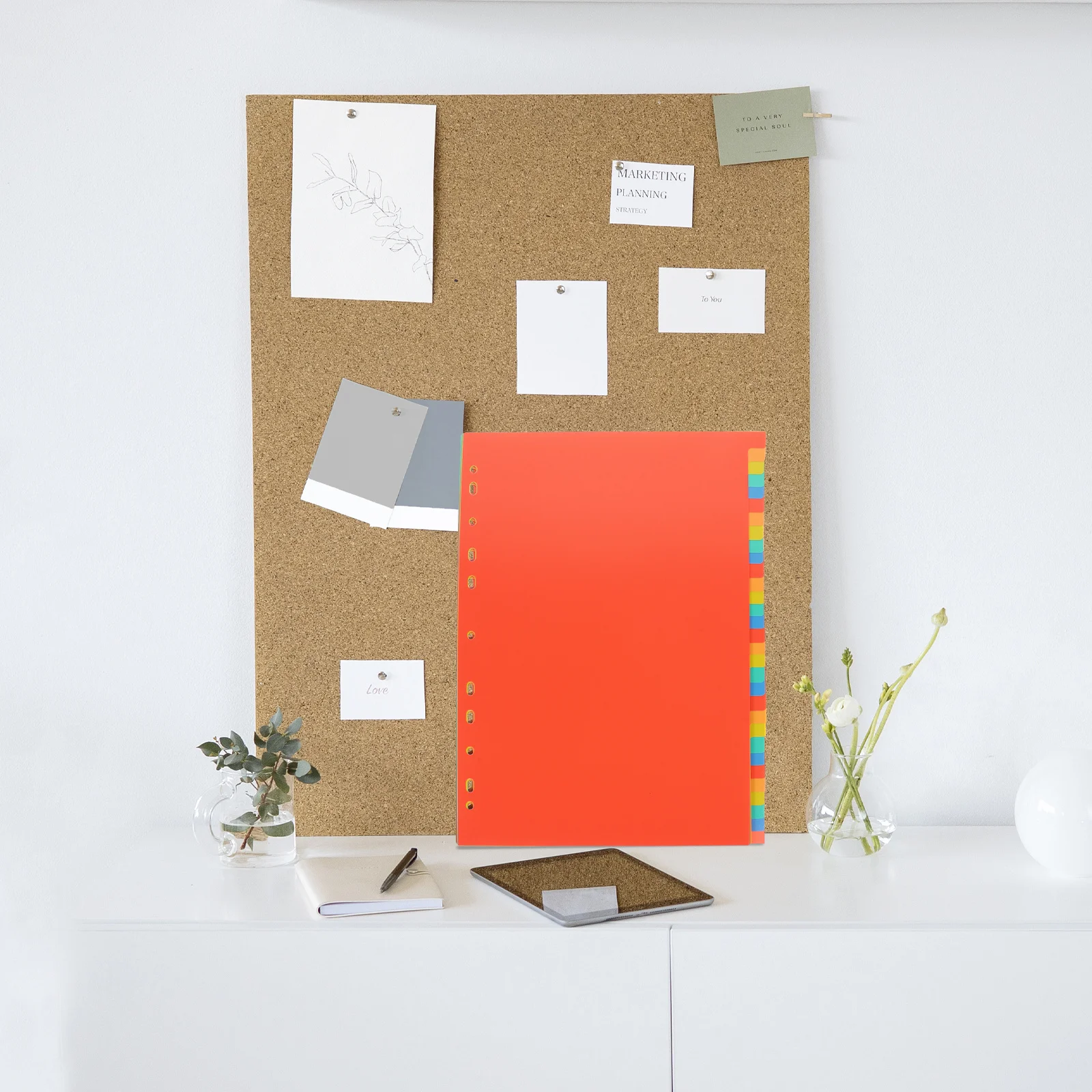 A4 Indexing Dividers Plastic Page Divider For Binder Organizer School Office Supplies Tabs Folder Dividers File Separator