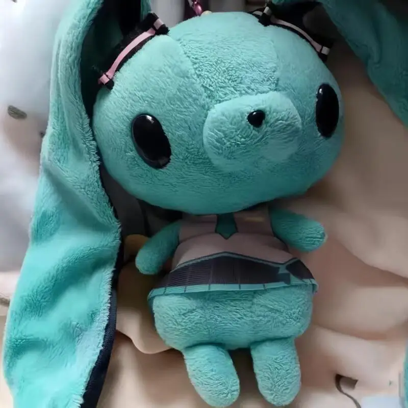 Hatsune Miku Kawaii Plush Card Holder Doll Soft Id Card Bag Wallet Decor Nice Birthday Collectible Gift for Anime Lovers