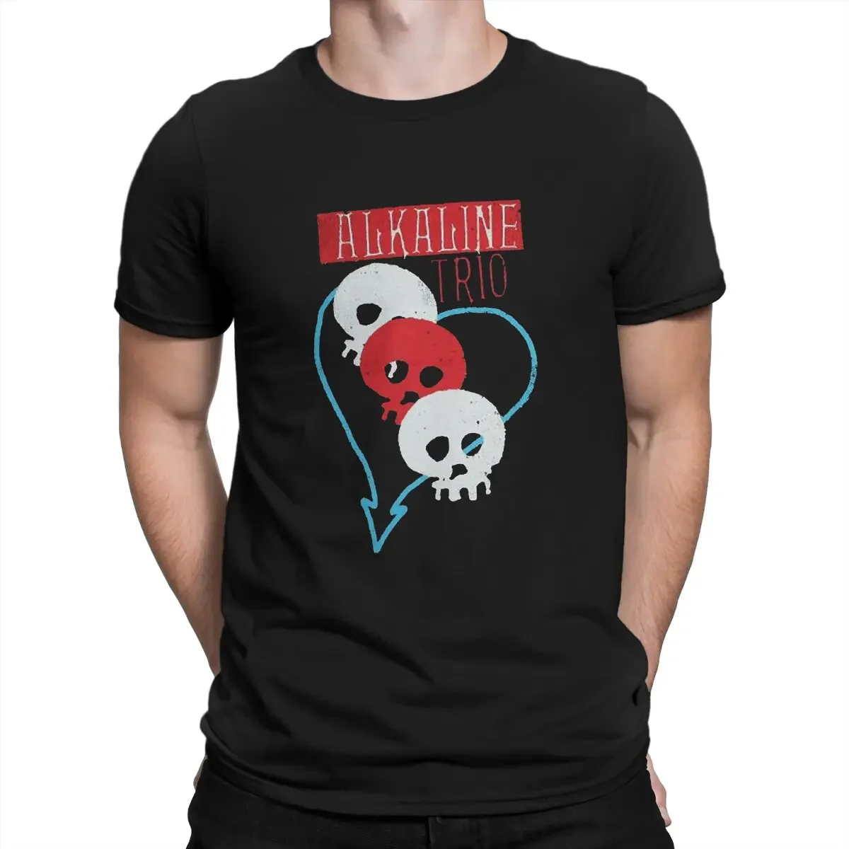 Alkaline Trio Casual T Shirt  2024 Hot Sale T-shirt For Men  Punk Rock Hip Hop TShirt  graphic t shirts  harajuku  streetwear