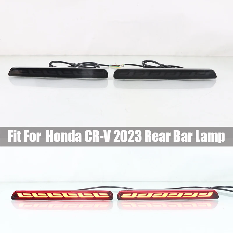 

Rear Bumper Light Suitable for Honda CR-V 2023 Light Guide Rear Bumper Warning Light Brake Light Streamer Steering