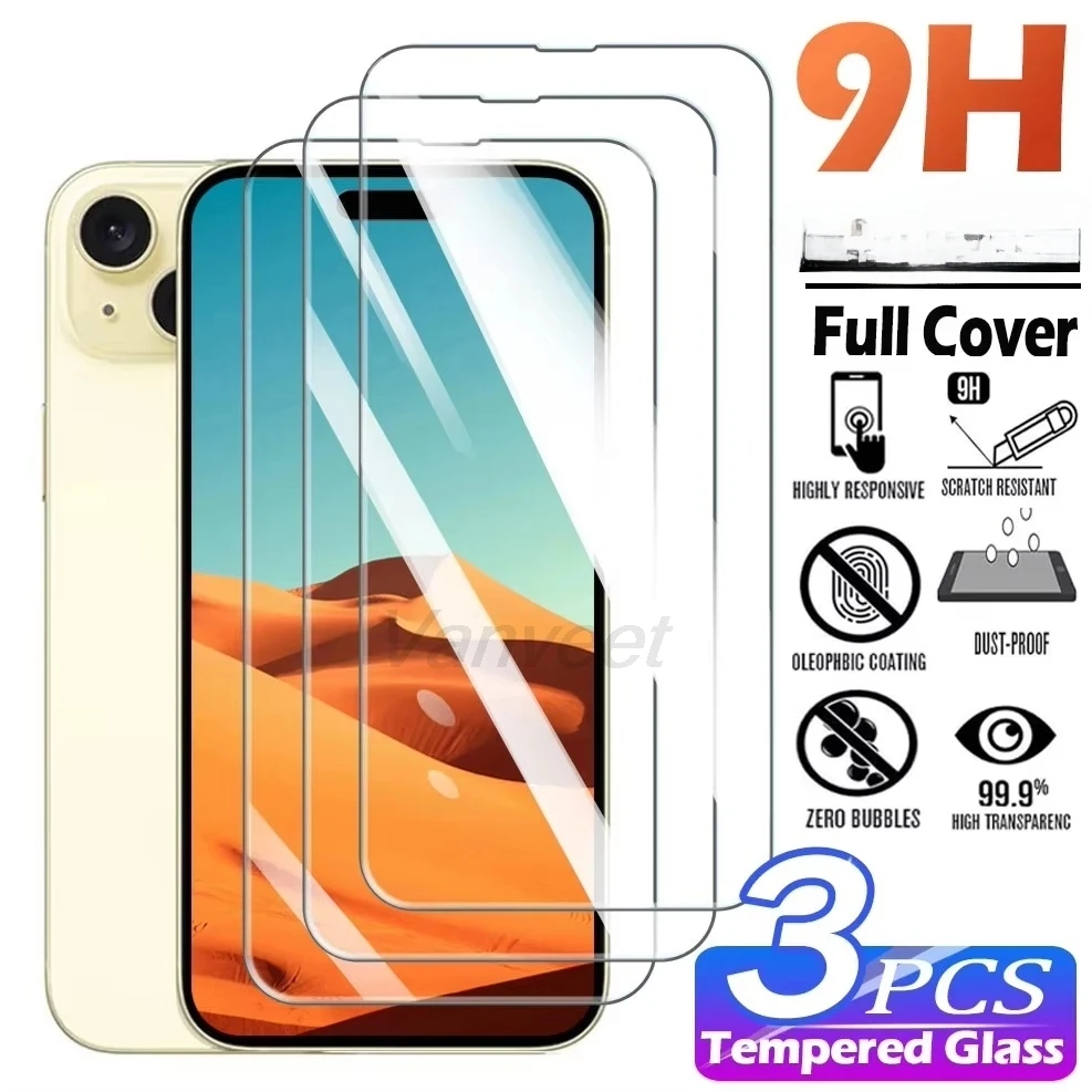 

1-3PCS Full Cover Tempered Glass For Xiaomi Poco M7 5G X7 Pro M6 Pro X3 For Xiaomi Poco M7 Plus 5G X6 X5 X3 NFC Screen Protector