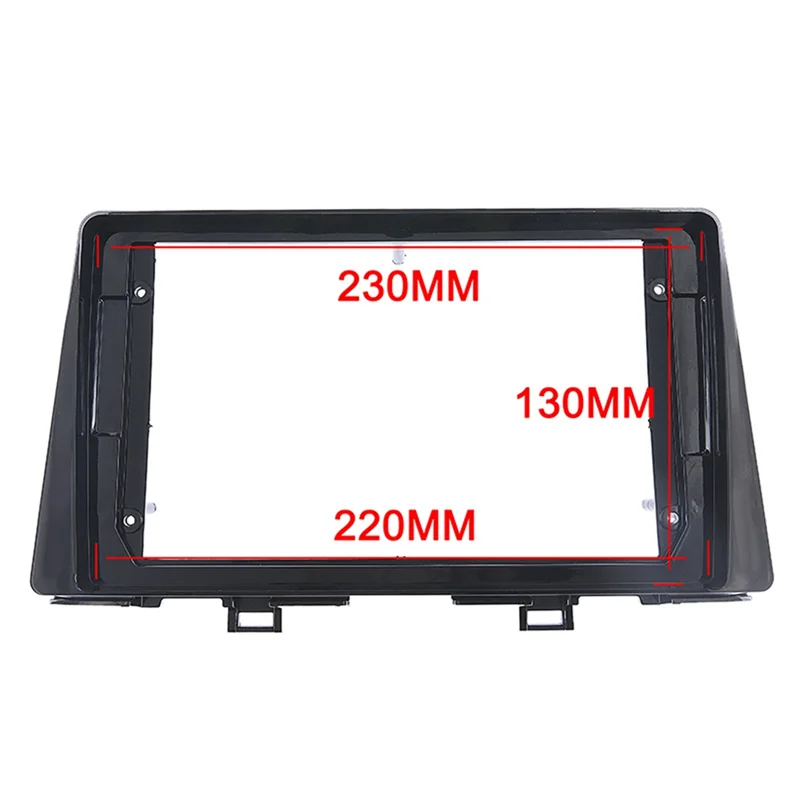 Fascia d'autoradio pour téléphones Kia Picanto, cadre DVD, adaptateur de montage audio, kits de garniture de carte Prada, 9 pouces, 2018-2019