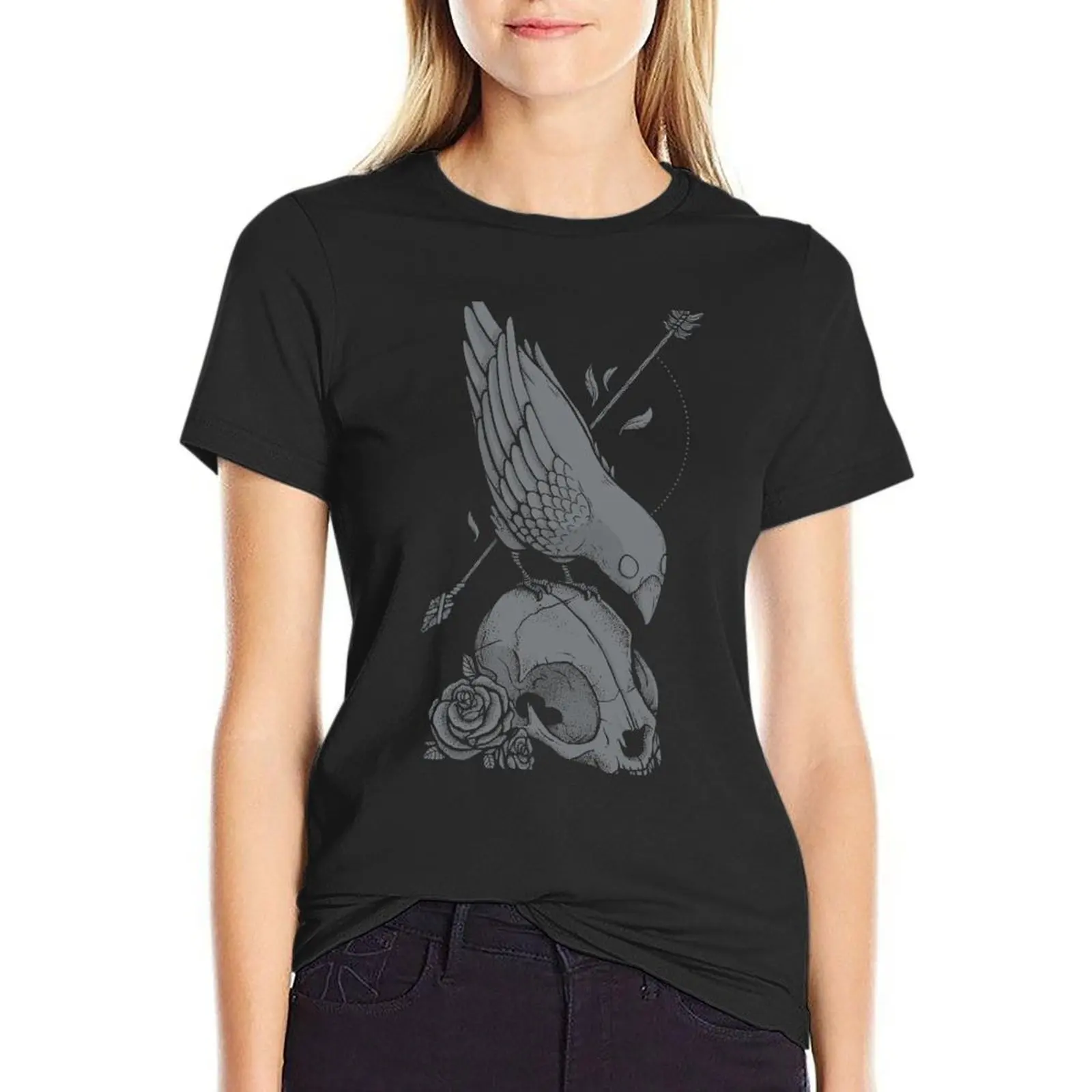 Memento Mori T-Shirt Aesthetic clothing Female clothing Women's clothing