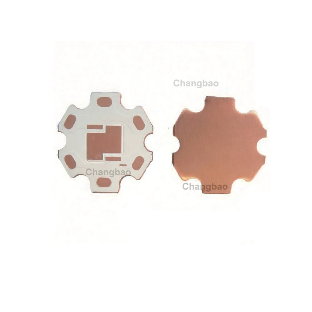 20pcs/lot 12V 20mm XHP70/xhp70.2 High Power Leds Thermoelectric separation Copper Substrate PCB