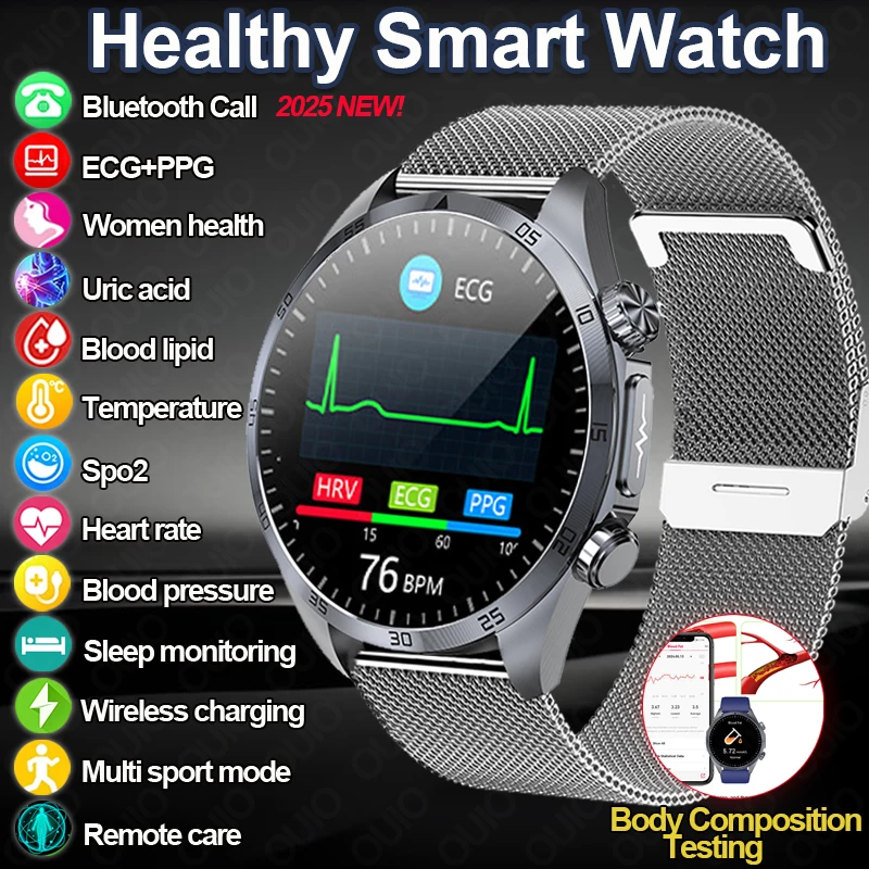 

NEW CES Sleep Aid Smart Watch TK29 Men 1.43 Inch AMOLED Big Screen ECG Health Monitoring Women Sport Fitness Tracker Smart Watch