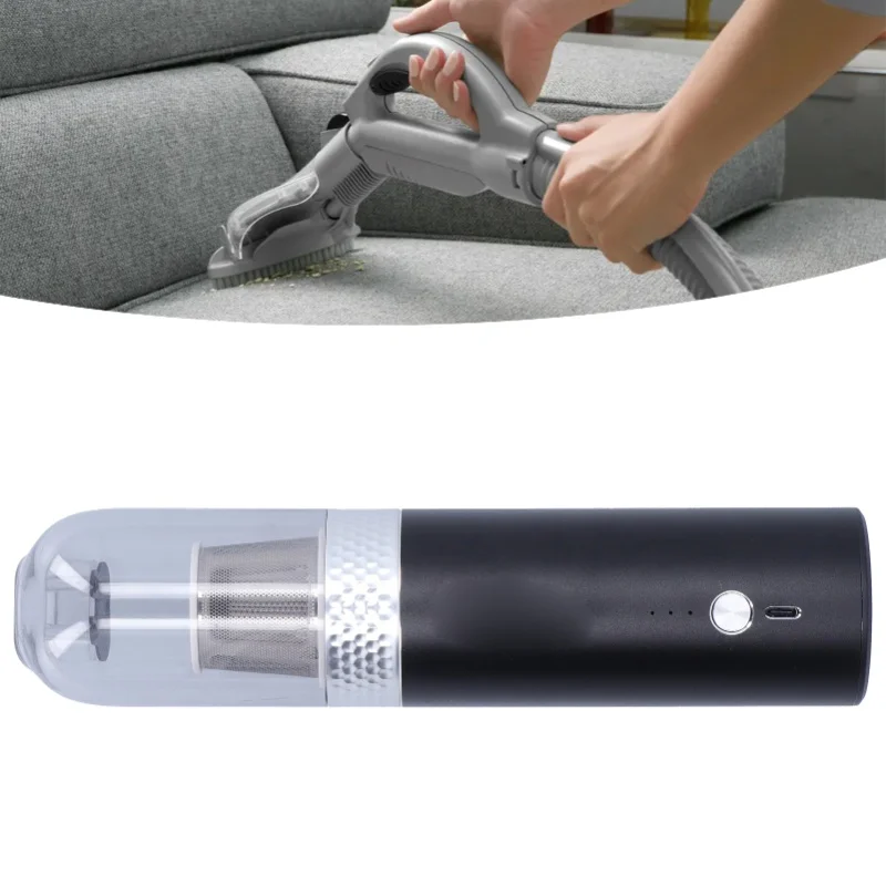 

Handheld Vacuum 17000Pa Cordless Mini Portable USB Charging Car Home Cleaning Equipment