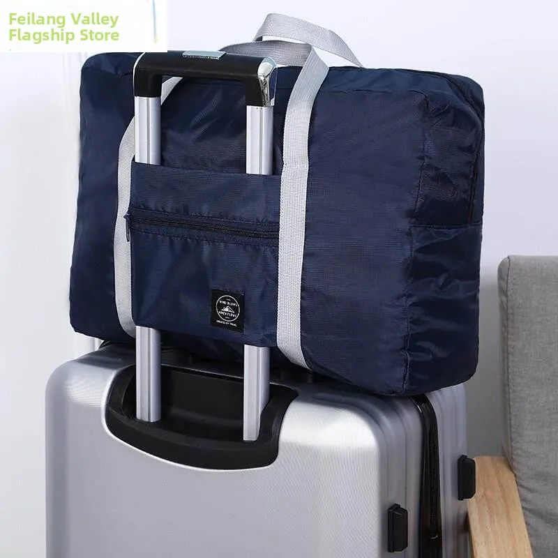 portable-travel-bag-luggage-cover-high-capacity-short-trip-handheld-storage-bag-wear-resistant-fashionable-abs-pc-material