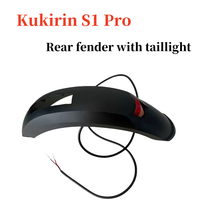 Original Kugoo Kirin S1 Pro Fender with Tail Light for Kukirin S1 Pro Electric Scooter Tail Light Mudguard Kit Spare Parts