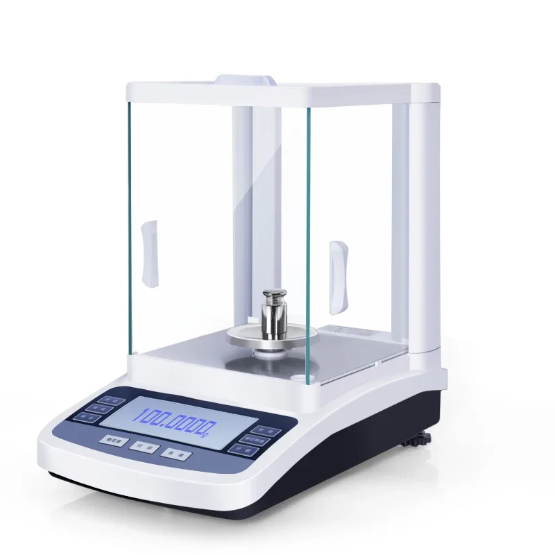 Analytical balance 1/10,000 electronic scale 1000% high precision 0.1mg jewelry gold scale 0.001