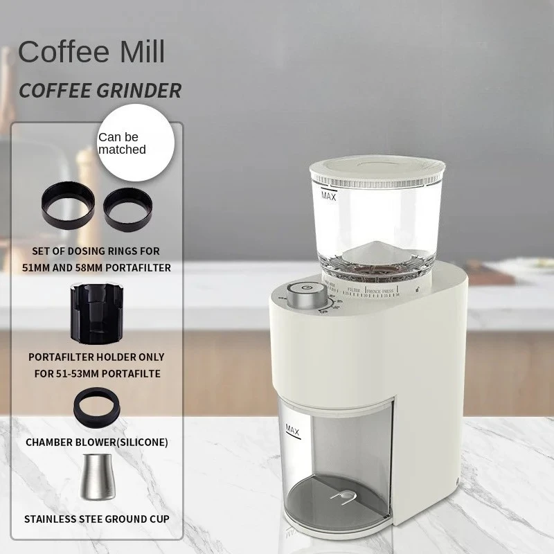 Bean grinder Electric hand punch Italian grinder