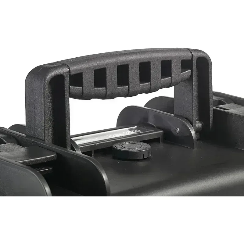 حافظة أدوات خارجية PMD4-B & W International Jumbo 6600 مع لوحات أدوات الجيب، أسود،