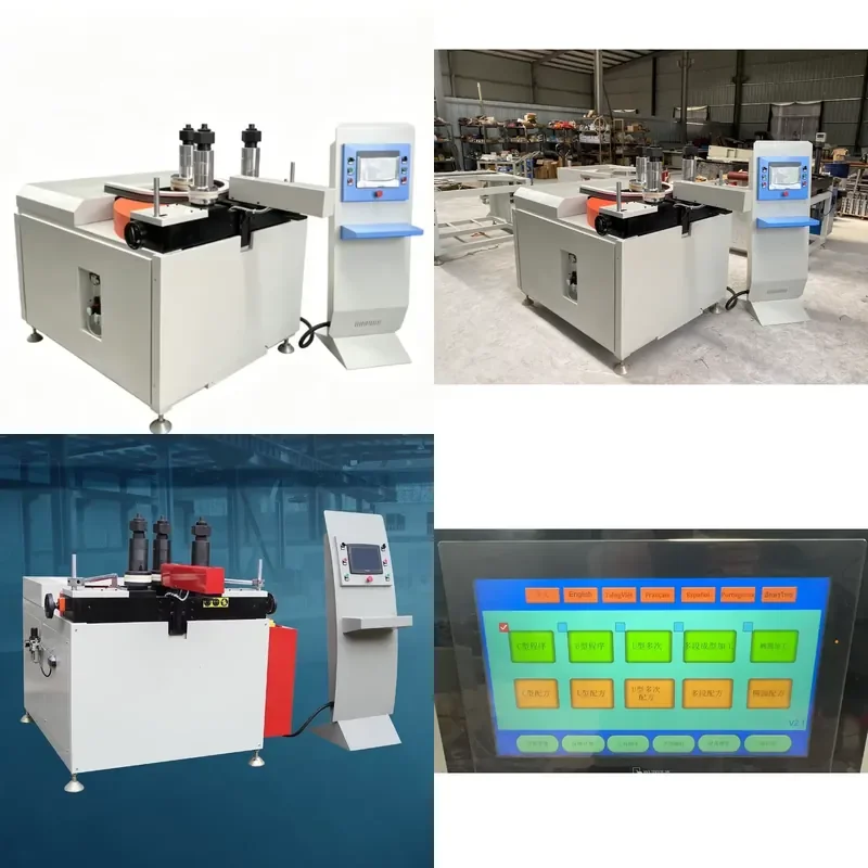 for Care 3 Axis CNC Bending Machine for Aluminum and PVC UPVC Profile Aluminum Profile Roll Bending Machine