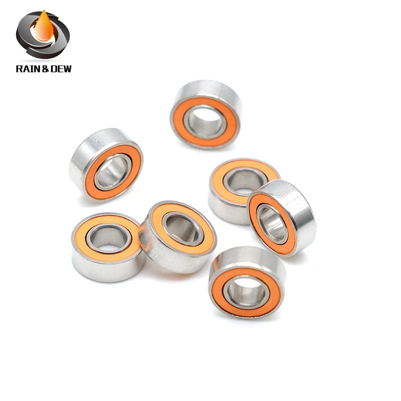 1Pcs SMR103 RS CB ABEC7 3X10X4mm Stainless Steel Hybrid Ceramic Ball Bearing  MR63 MR74 MR84 MR85 MR95 MR103 MR104 MR105 MR106