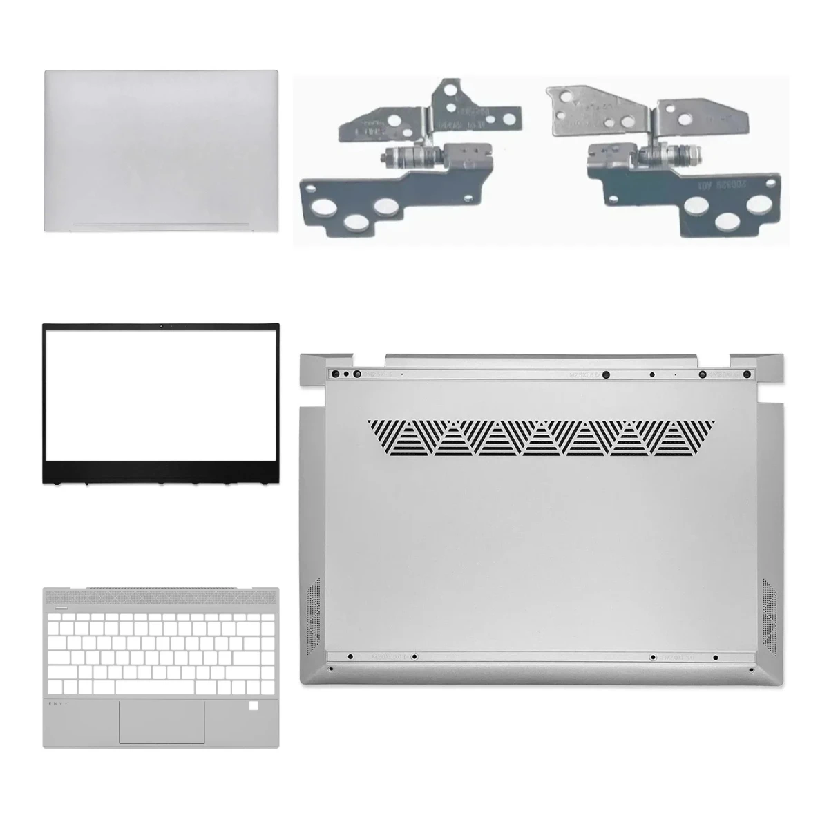 Suitable for Envy TPN-W144 13-AQ: Top Cover, Screen Bezel, Palm Rest, Bottom Case, Keyboard Hinge, Hinge Cover, Network Card Cov