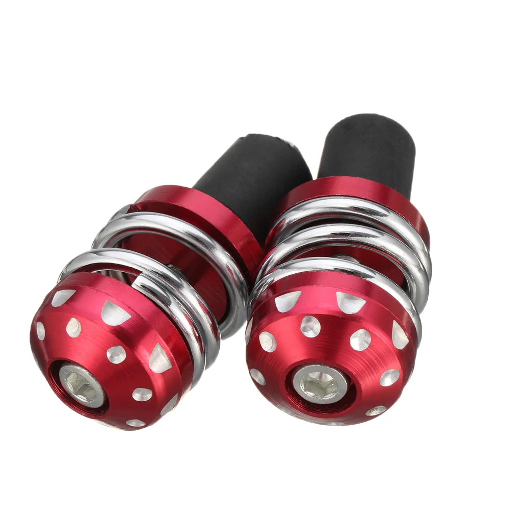 1 Pair Universal Handlebar Ends Grip 22mm 7/8'' Motorcycle ATV End Bar Aluminum