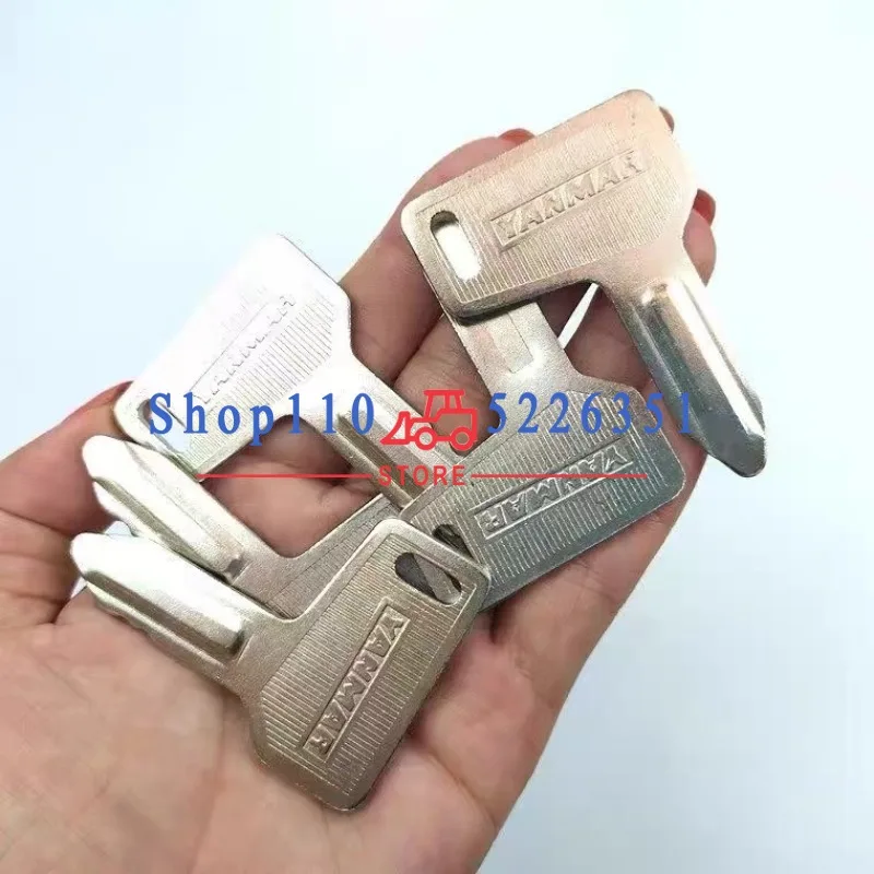 1/5/10 Pieces 301 for Yanmar VIO15  VIO15-2 VIO17 Excavator Ignition Key Engineering Vehicle Accessory