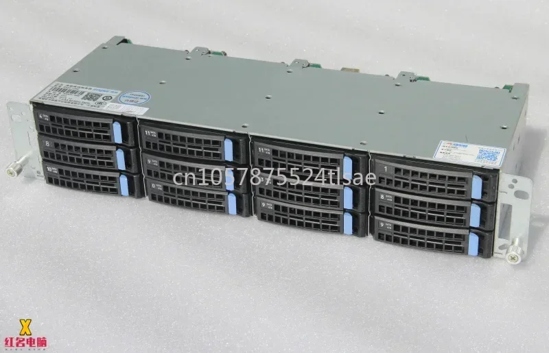 Disassembly 12-Disk 3.5-Inch Hard Disk Cage Hot Plug 8643 Interface D-Type 4-3ping Power Supply Sas/Sata Chia