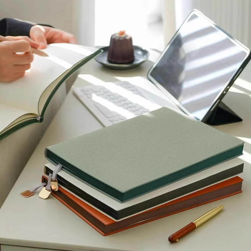 Lychee Pattern A5/A6 Notebook B5 Diary Notebook Thickened High Beauty Office Meeting Minutes