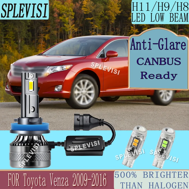 

Clear Night Legibility & Security 20000LM CANBUS Ready LED Low Beam For Toyota Venza 2009 2010 2011 2012 2013 2014 2015 2016