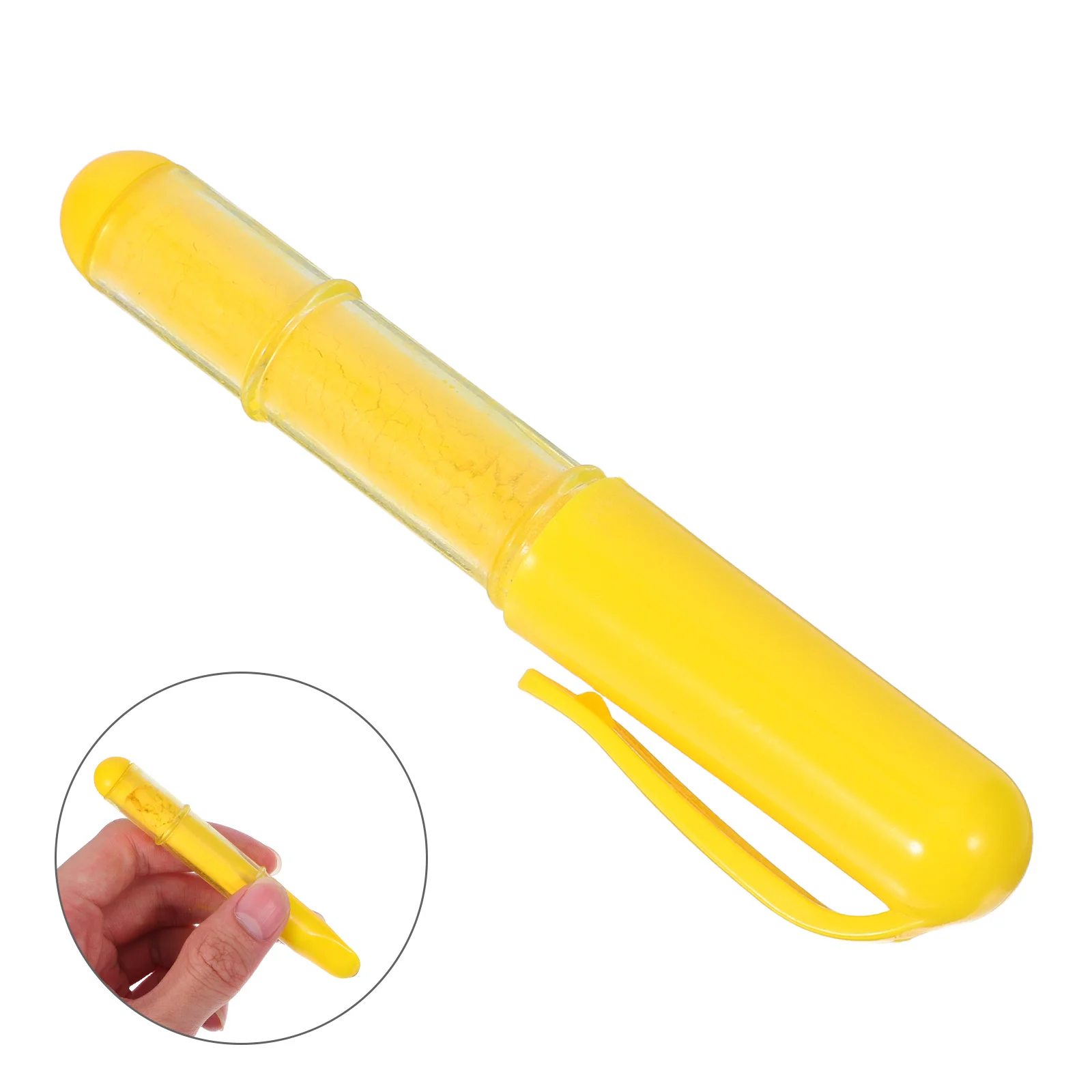 

Portable Fabric Marking Pencil Yellow Refillable Tailor Chalk Pen For Sewing Quilting Crafting Erasable Cloth Tool