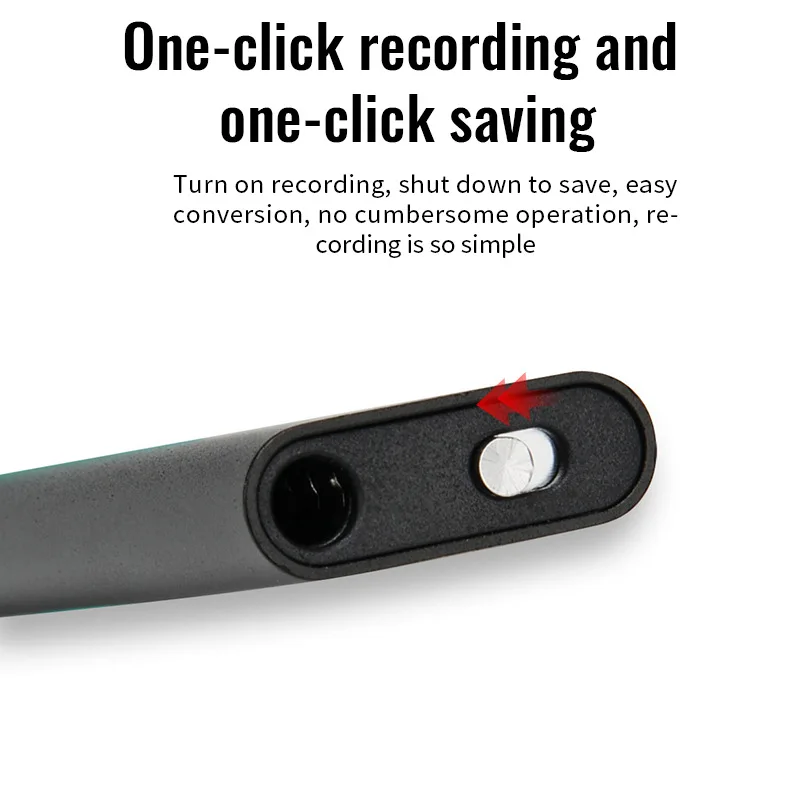 8GB Ultra-Thin Mini Voice Recorder Digtal Professional Sound Activated Dictaphone Noise Reduce Record encrypt documen MP3 Player