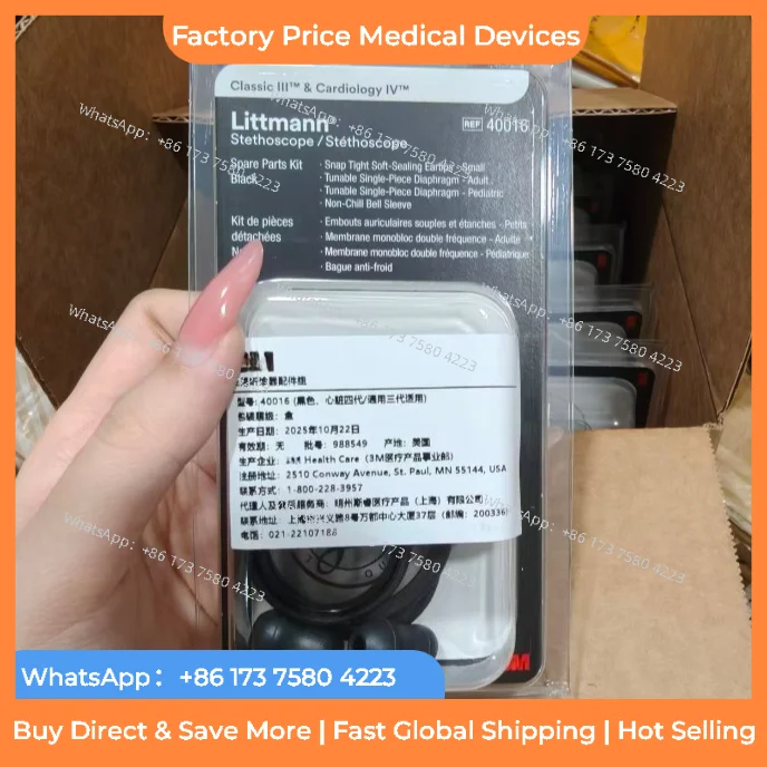 40016 Accesorios de repuesto para el estetoscopio Littmann Classic III Cardiology IV
