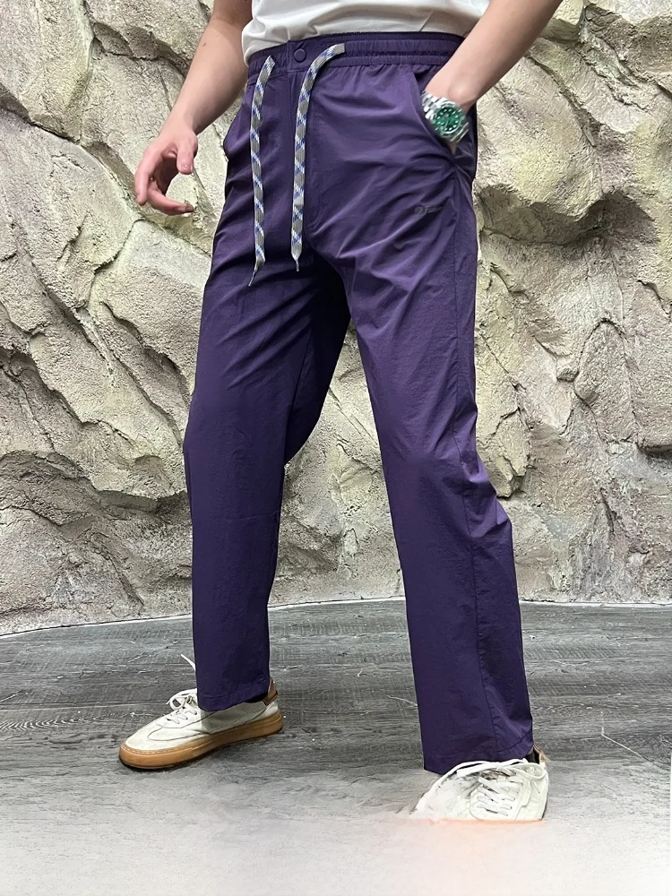 

Function Series Outdoor Men's Soft ell Pants Qui Dry Waterproof Breathable Reflective Design Spring Autumn New Arrival