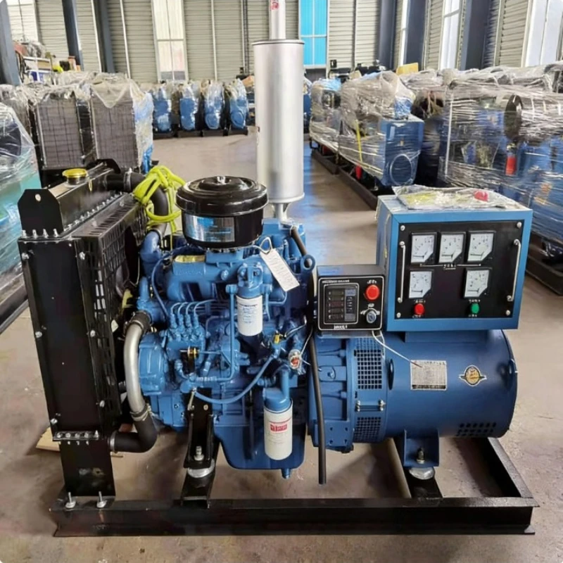 Customized Power Generator Set 30kVA 50kVA 80kVA 110kVA Silent Type Diesel Generator Home Industrial Electric Genset Dynamo Set