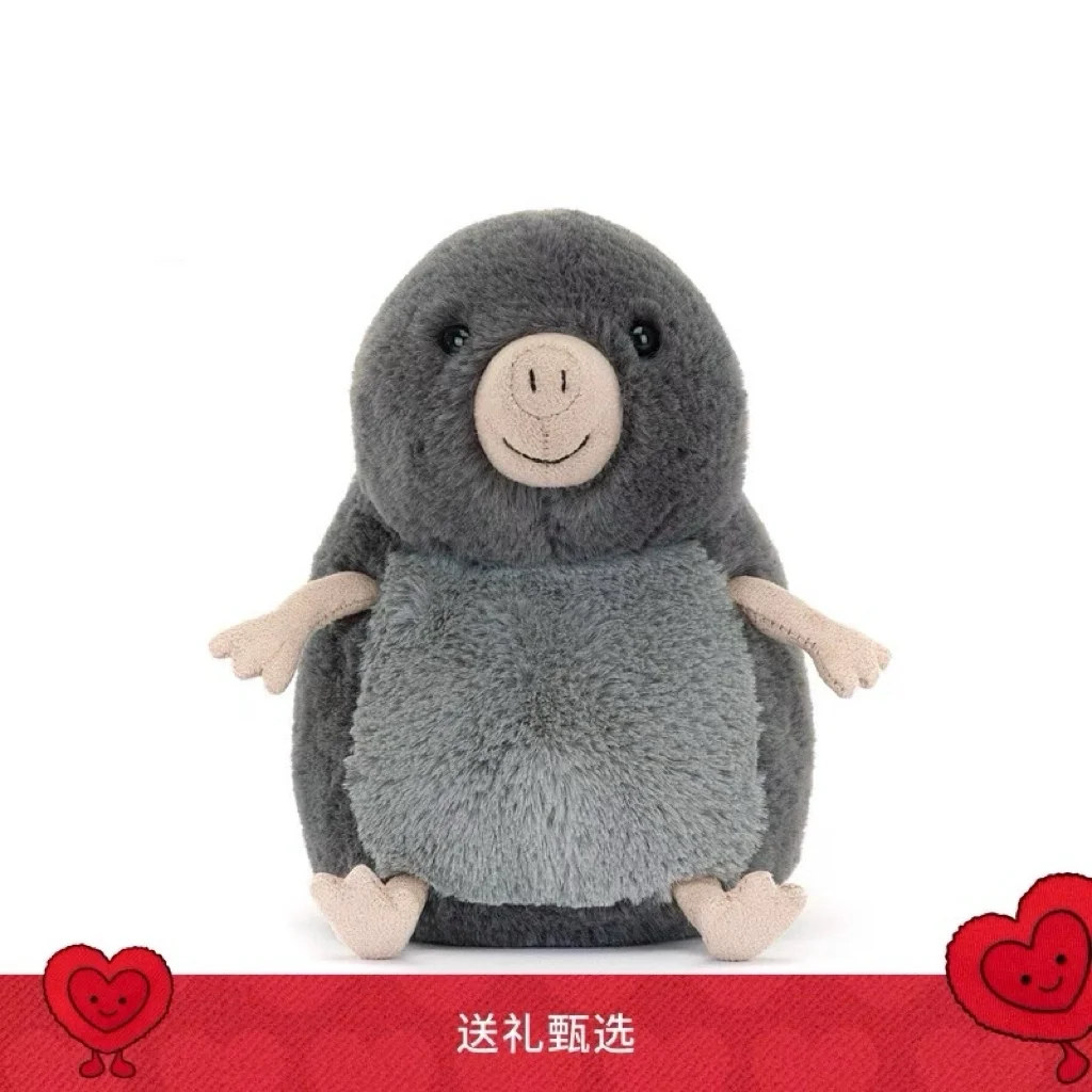 

Плюшевая игрушка-кролик Jellycat Maxwell Mole, мягкая игрушка-комфортер, подарок на день рождения 2026 из Великобритании