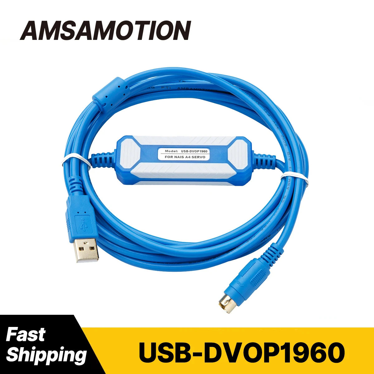 USB-DVOP1960 Suitable for Panasonic A4 MINAS-A MINAS E Series USB-A5 A6 Servo Driver Communication Debugging Cable