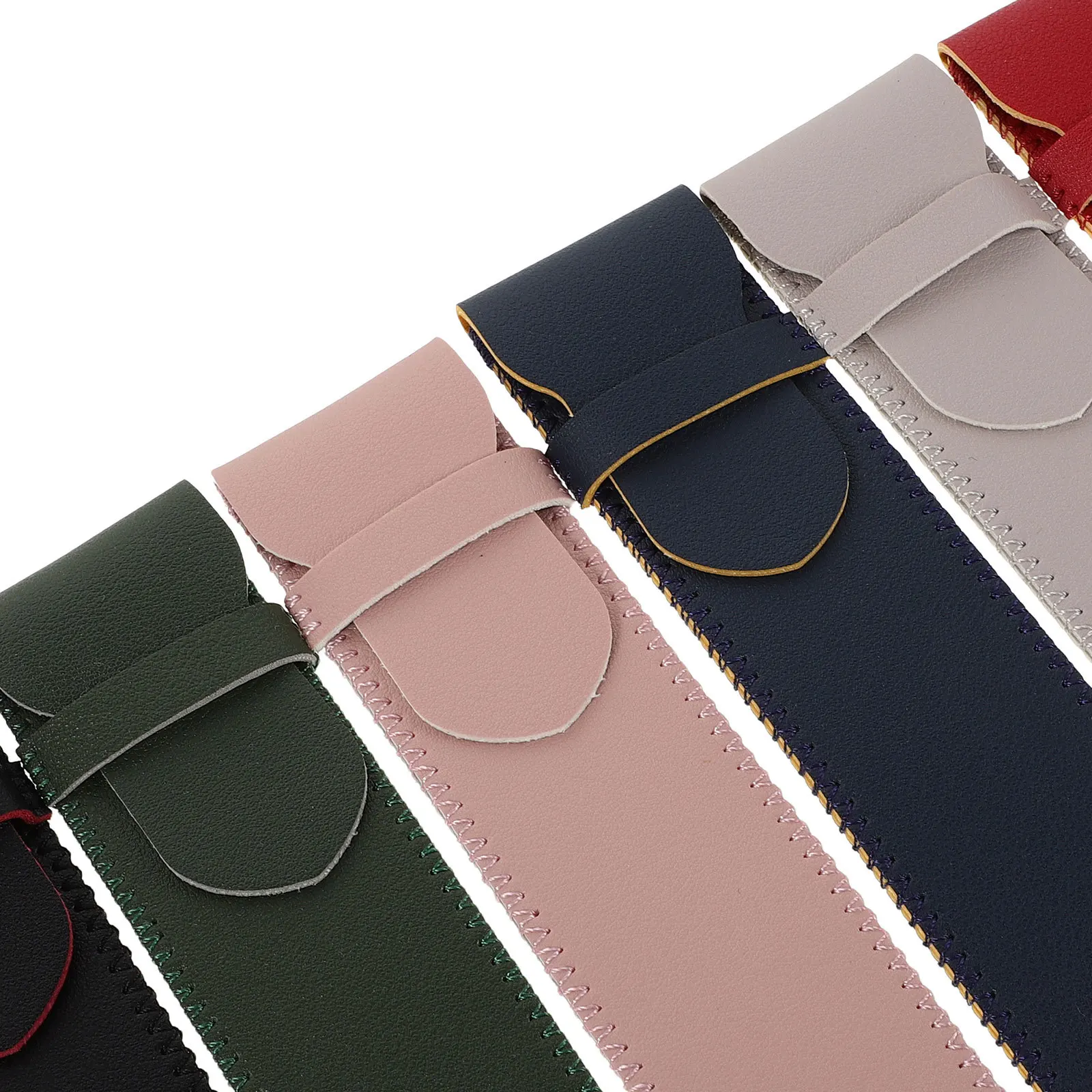 6pcs Capacitive Stylus Pen Case Protective Pouch For Touchscreen Tablet Mobile Phone Drawing Writing Lightweight Portable School