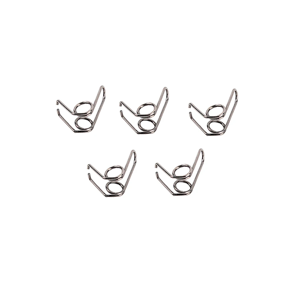 

5Pcs Trumpet Water Key Silver Reliable Replacement Springs for Brass Instrument Repair Trumpet Parts Waterkey Spit Value Spring