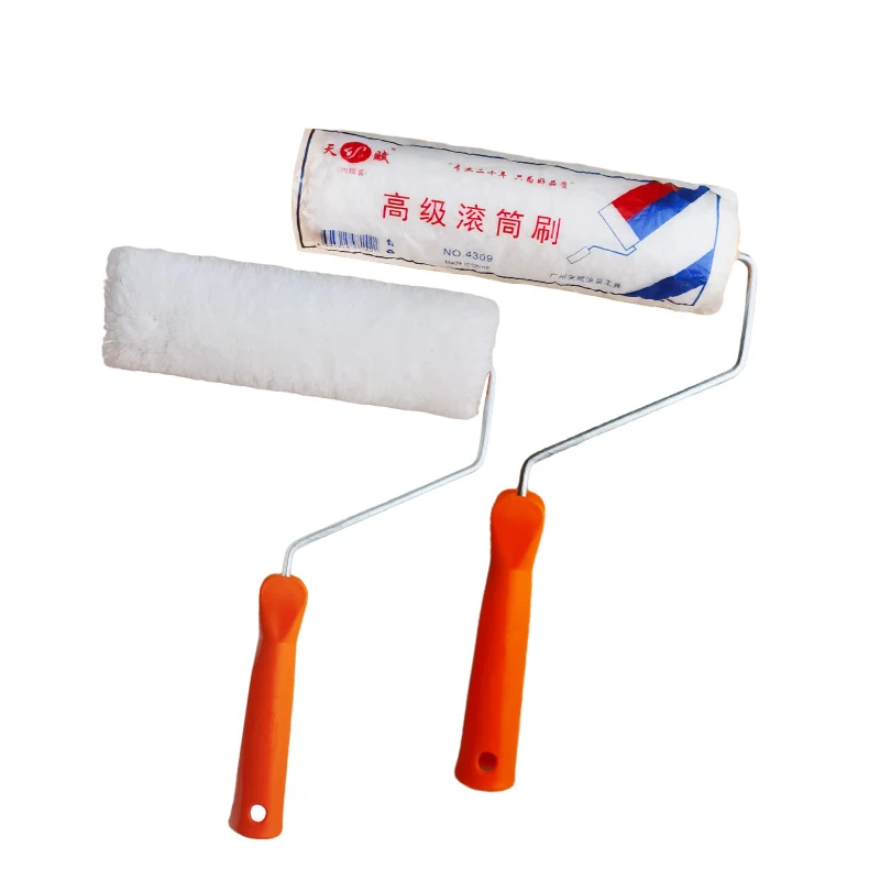 Brosse à rouleau à cheveux longs en acrylique, outils muraux, décoration, revêtement de peinture, nettoyage en Latex, peinture de cuisson pour Barbecue