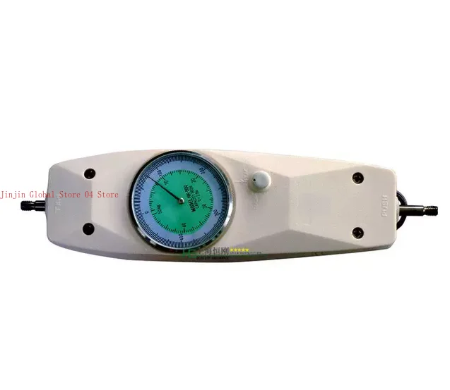 Pointer portable tensile stress testing instrument, hand-held pointer tensile pressure gauge, pointer display tensile torture