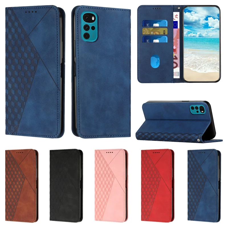 

Phone Cases For Moto G73 G72 G71 G62 G53 G51 G42 G200 G22 G14/G Stylus 5G 2023/G Power 2022/G Play 2021 Wallet Magnetic Leather