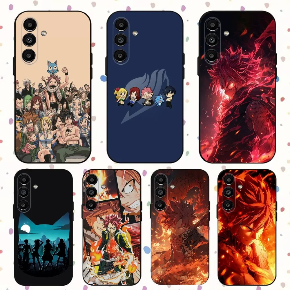 F-FAIRY T-TAIL Anime  Phone Case For Samsung S24,S21,S22,S23,S30,Ultra,S20,Plus,Fe,Lite,Note,10,9,5G Black Soft Cover