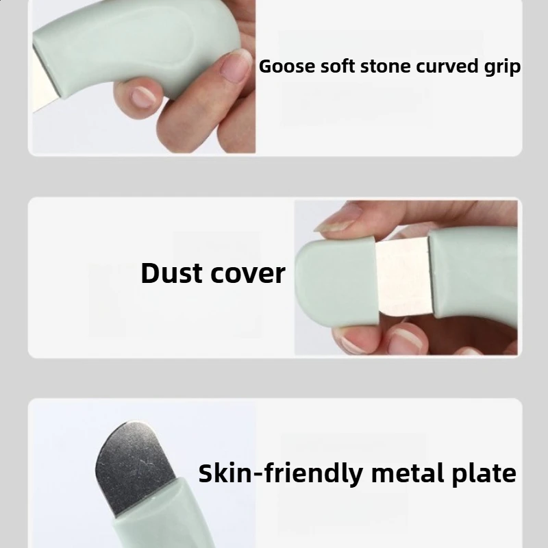 1 قطعة ملعقة الجلد النظيف العميق المهنية أداة إزالة الرؤوس السوداء مكشطة الوجه للرجال والنساء أداة تنظيف الوجه العناية بالبشرة