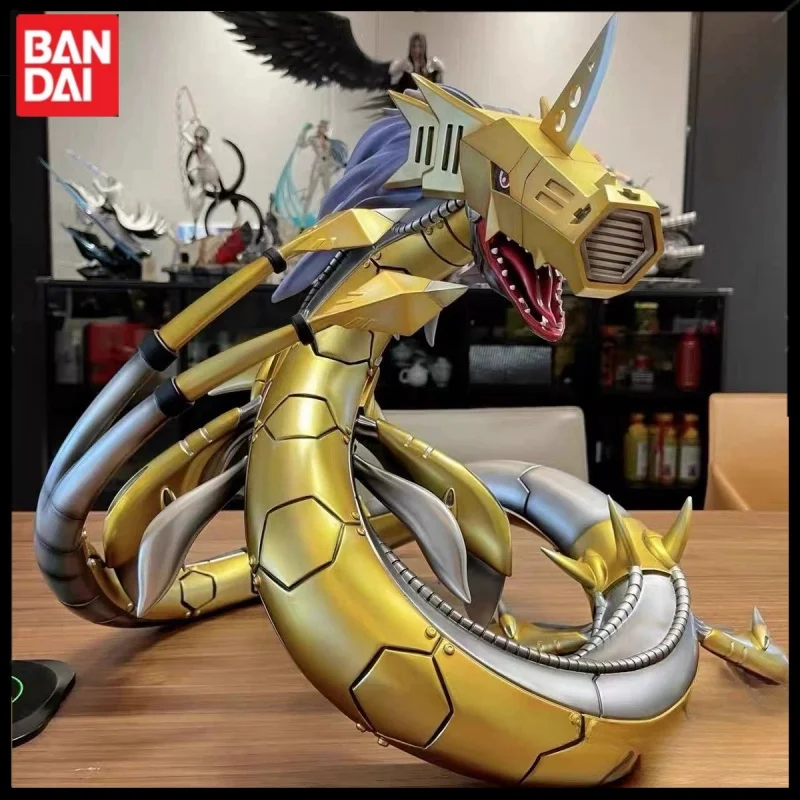 18cm Digimon Adventure Anime Figure Metal Seadramon Action Figureine Gk Pvc Statue Model Collect Decoration Toys Kid Gifts