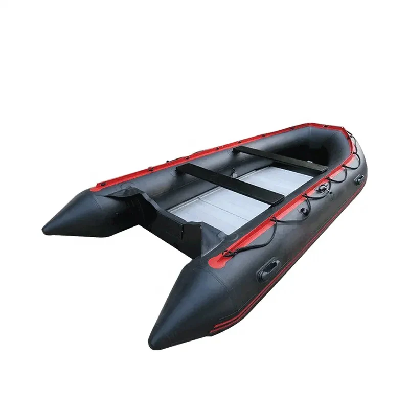 

Aluminum Floor RIB Inflatable Rescue Boat Rigid Patrol Hypalon/PVC Luxury Pontoon Boat