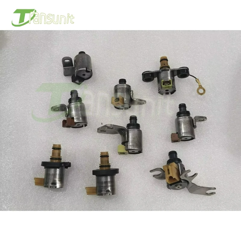 High Quality JF506E 09A Transmission Shift Solenoids With Gasket Fit For Volkswagen Tiptronic Ford Mazda Land Rover