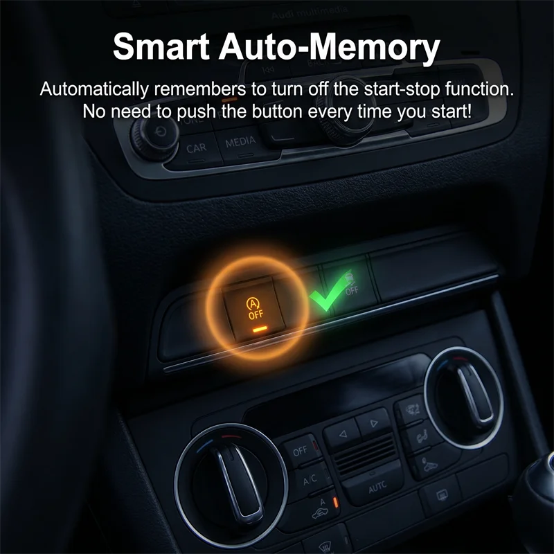 Auto Start Stop Disabler For Audi Q3 2013-2017 2018 Car Automatic Stop Start Engine System Off Device Control Sensor Plug Stop