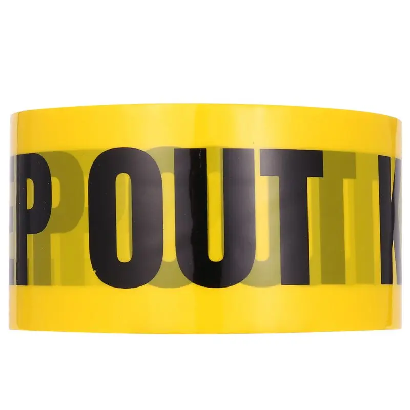 

A01K-KEEP OUT Barricades Tape 25 M Construction Site Packing To Secure Place Pickup