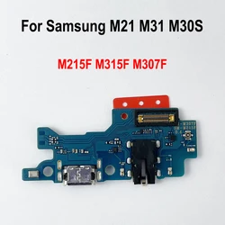 USB Charger Flex With Fasting Charger For Samsung Galaxy M30S M307F M21 M215F M31 M315F Dock Connector Board Charging Port Flex