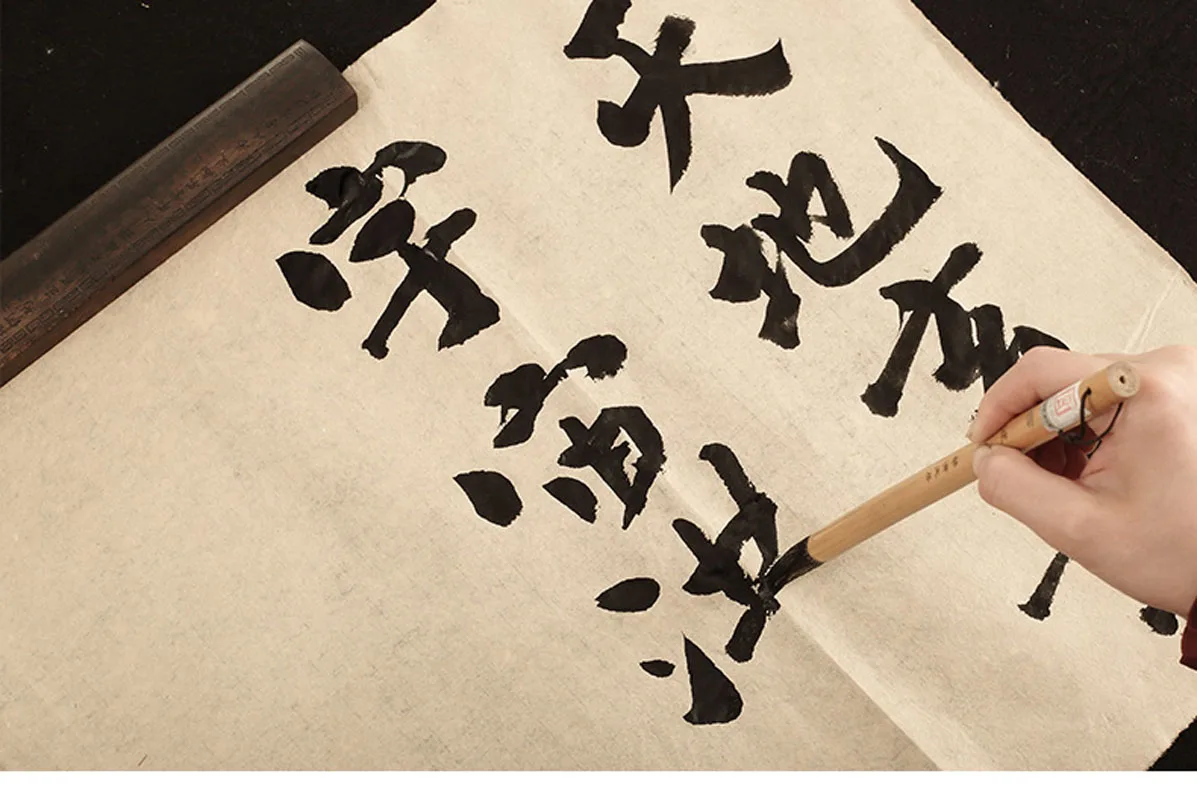 50 feuilles de papier Xuan chinois fin, fait à la main, papier clair et droit, Maobian pour la pratique de la calligraphie chinoise