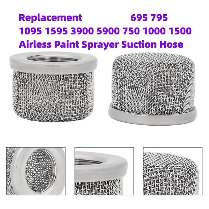 181072 Pump Inlet Strainer Screen Filter& 257352 Prime Sprayvalve Drain Dump Valve Fits 695 795 3900 1095 1595 5900