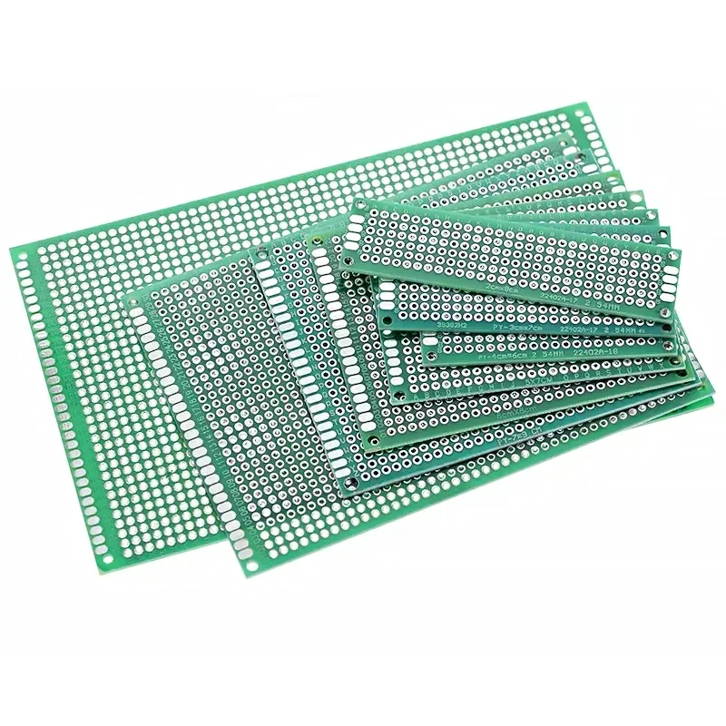 Prototipo de circuito impreso Universal para Arduino, placa PCB de doble cara, 2x8cm, 7x9, 6x8, 5x7, 4x6, 3x7, Diy, 4x6, 6x8, 5x7 3x7cm