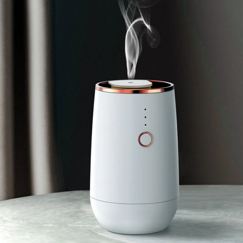 Waterless Aroma Essential Oil Diffuser Car USB Auto Aromatherapy Diffuser Nebulizer  Rechargeable Portable  Mist Maker For Home